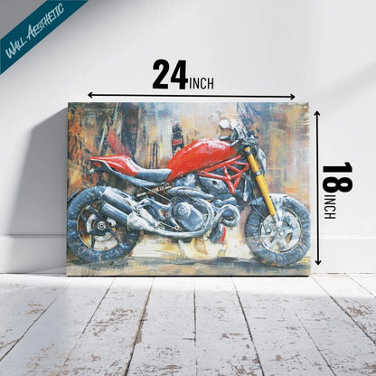 Bold Ride - The Art of a Ducati – Automotive Art - Wall Aesthetic