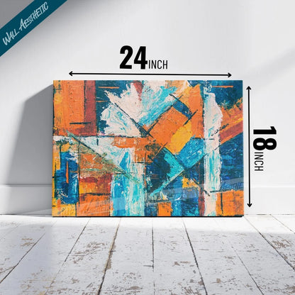 Urban Mosaic - Abstract Color Geometry – Abstract Art - Wall Aesthetic