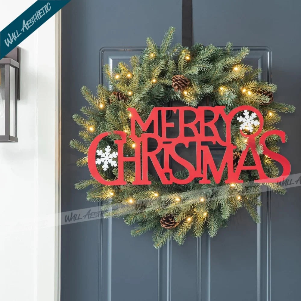 Merry Christmas Wall Décor Sign | Wall Hanging | Wall Aesthetic