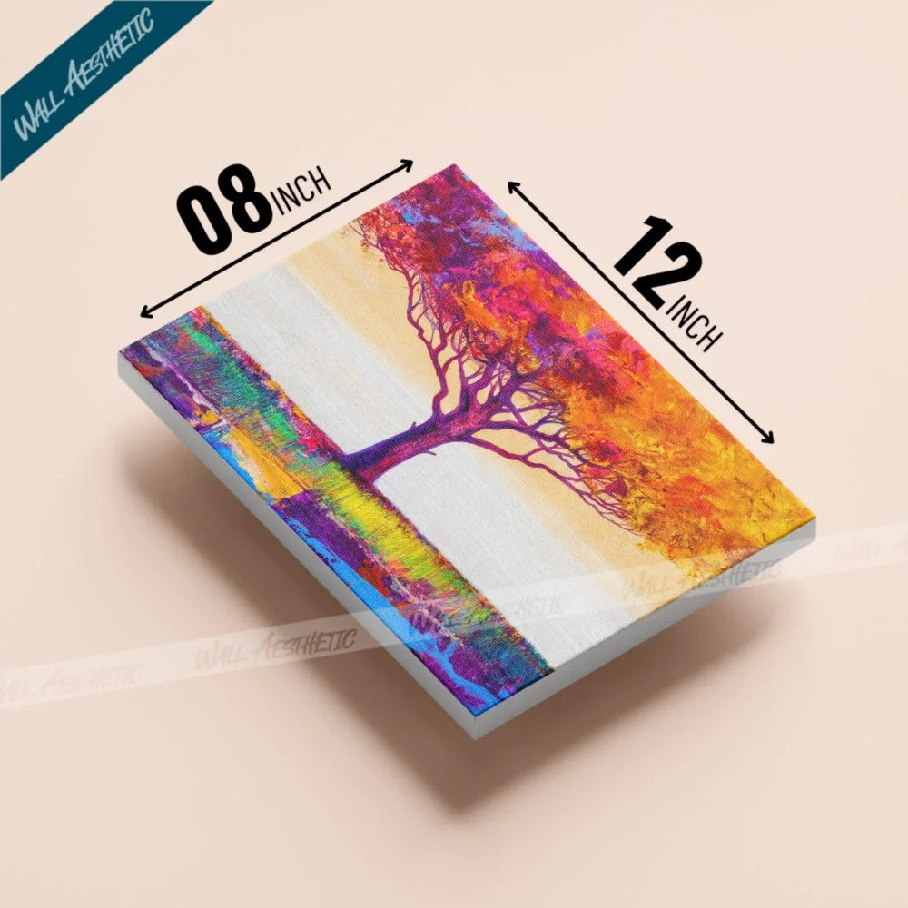 Radiant Autumn Tree – Aesthetic Art - Wall Aesthetic