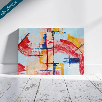 Rhythms of Light – Abstract Art - Wall Aesthetic