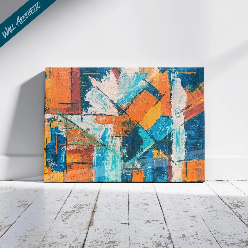 Urban Mosaic - Abstract Color Geometry – Abstract Art - Wall Aesthetic