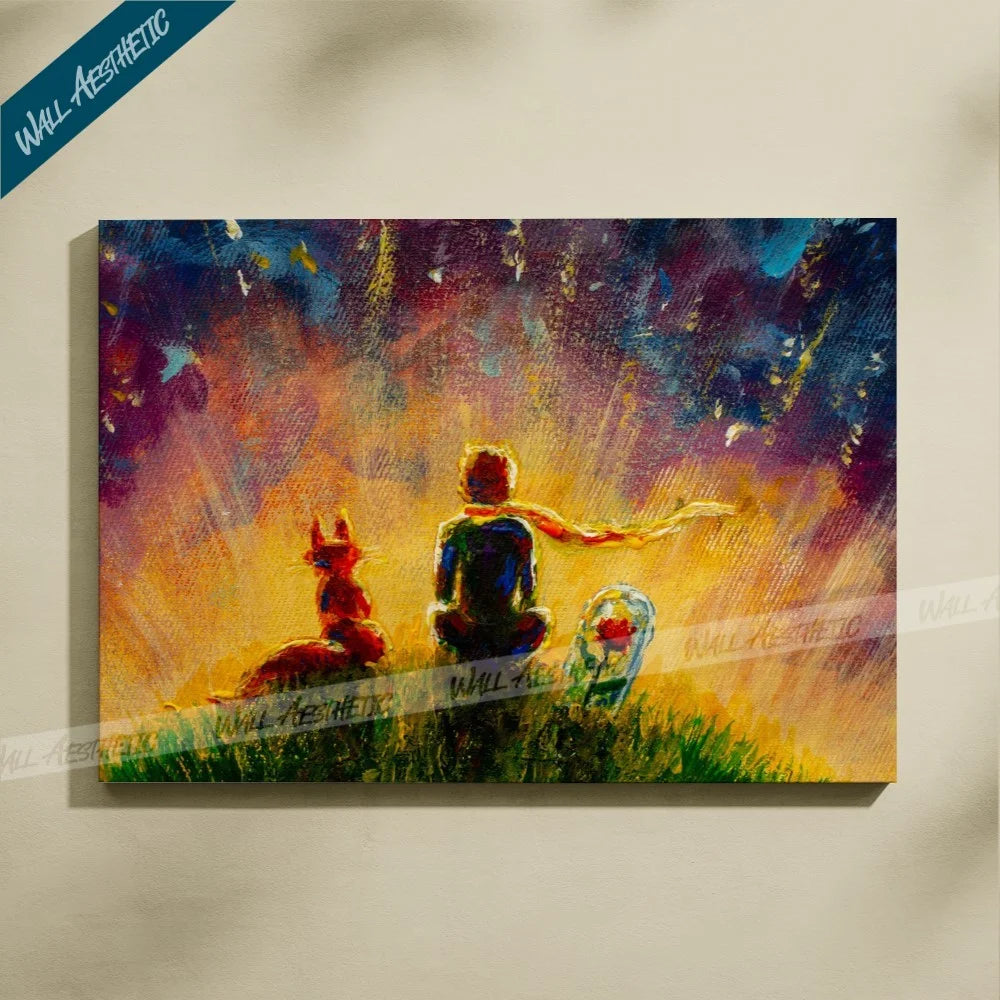 The Little Prince – Aesthetic Art - Wall Aesthetic