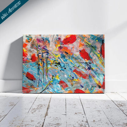 Energy in Motion – Abstract Art - Wall Aesthetic