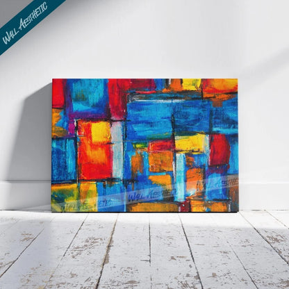 Vibrant Mosaic – Abstract Art - Wall Aesthetic