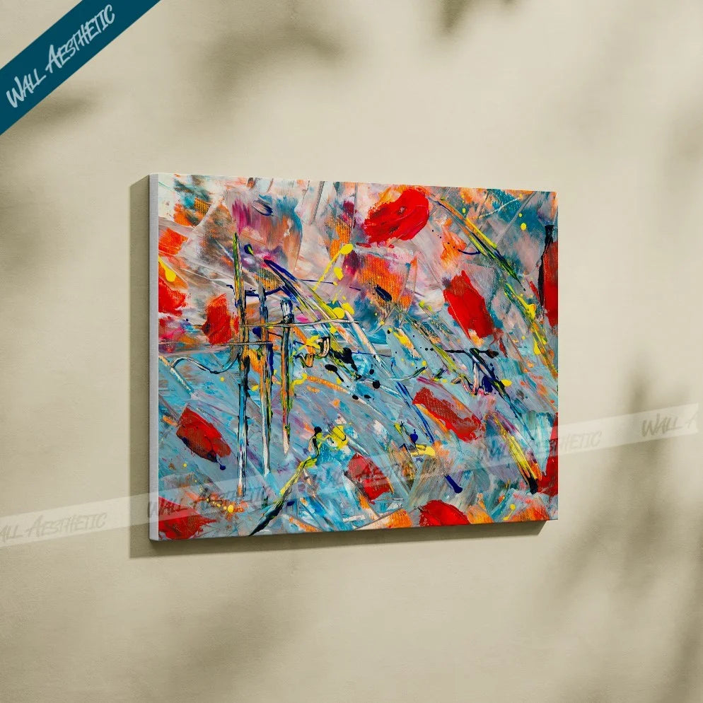 Energy in Motion – Abstract Art - Wall Aesthetic