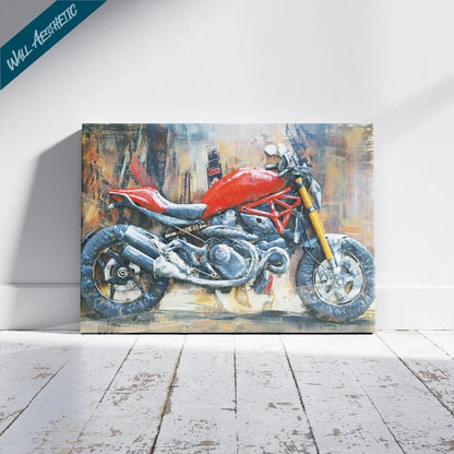 Bold Ride - The Art of a Ducati – Automotive Art - Wall Aesthetic